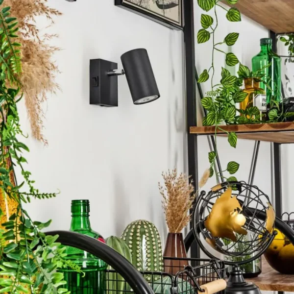hofstein Applique murale Javel Noir, 1 lumière* Lampes Modernes