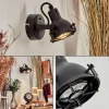 hofstein Applique murale Jonsered LED Noir, 1 lumière* Lampes Modernes