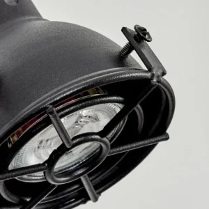 hofstein Applique murale Jonsered LED Noir, 1 lumière* Lampes Modernes