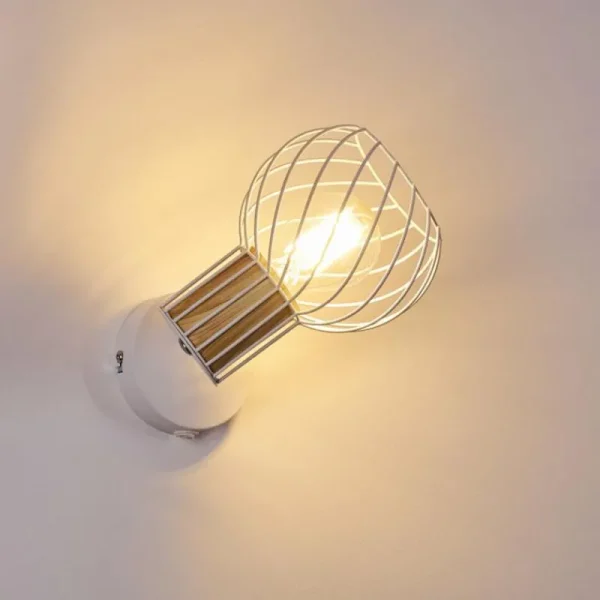 hofstein Applique murale Koler Blanc, 1 lumière* Lampes Modernes
