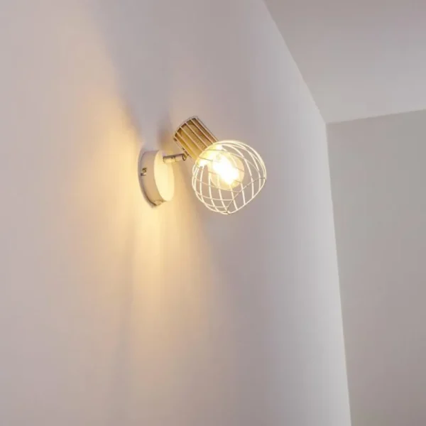 hofstein Applique murale Koler Blanc, 1 lumière* Lampes Modernes