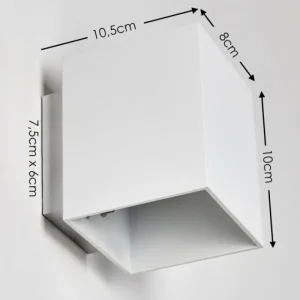 hofstein Applique murale Laforsen Blanc, 1 lumière* Lampes Modernes