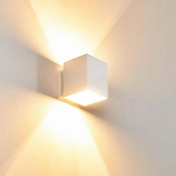 hofstein Applique murale Laforsen Blanc, 1 lumière* Lampes Modernes
