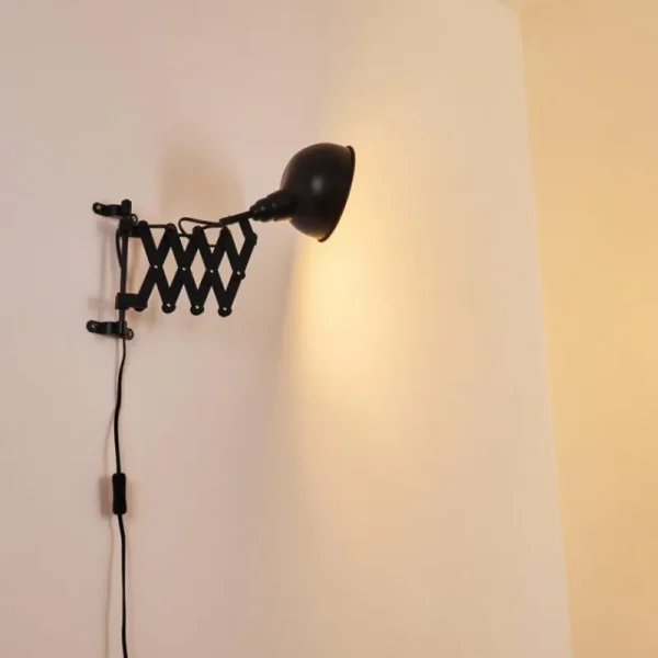 hofstein Applique murale Lasano Noir, 1 lumière* Lampes Modernes