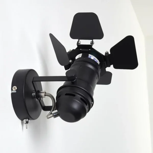 hofstein Applique murale Lichinga Noir, 1 lumière* Lampes Modernes