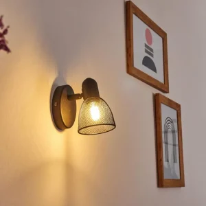 hofstein Applique murale Malawi Noir, 1 lumière* Lampes Modernes