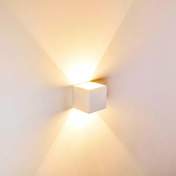 hofstein Applique murale Mazara Blanc, 1 lumière* Lampes Modernes