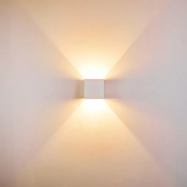 hofstein Applique murale Mazara Blanc, 1 lumière* Lampes Modernes