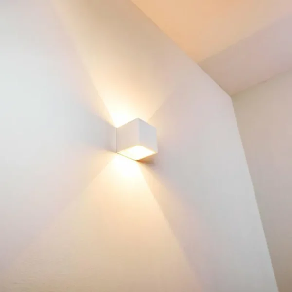 hofstein Applique murale Mazara Blanc, 1 lumière* Lampes Modernes