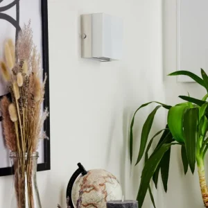 hofstein Applique murale Metaghan LED Chrome, 1 lumière* Lampes En Verre