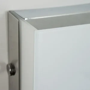 hofstein Applique murale Metaghan LED Chrome, 1 lumière* Lampes En Verre