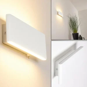 hofstein Applique murale Mosambik LED Blanc, 1 lumière* Lampes Modernes