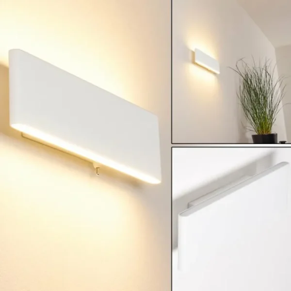 hofstein Applique murale Mosambik LED Blanc, 1 lumière* Lampes Modernes