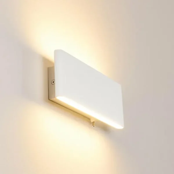 hofstein Applique murale Mosambik LED Blanc, 1 lumière* Lampes Modernes