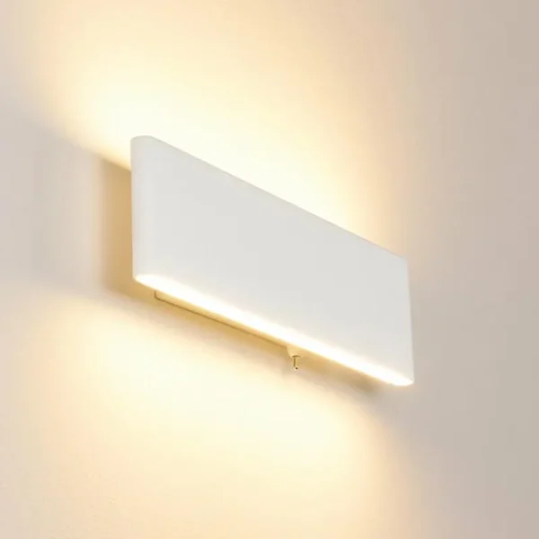 hofstein Applique murale Mosambik LED Blanc, 1 lumière* Lampes Modernes