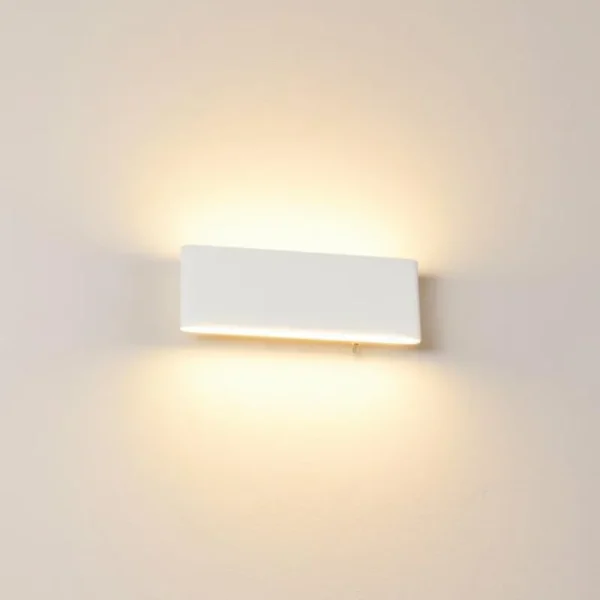 hofstein Applique murale Mosambik LED Blanc, 1 lumière* Lampes Modernes