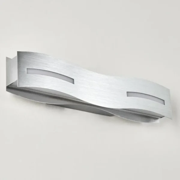 hofstein Applique murale Nagold LED Chrome, Nickel mat, 1 lumière* Lampes Modernes