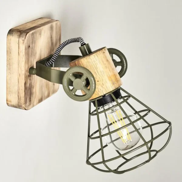 hofstein Applique murale Nifun Vert, 1 lumière* Lampes Modernes