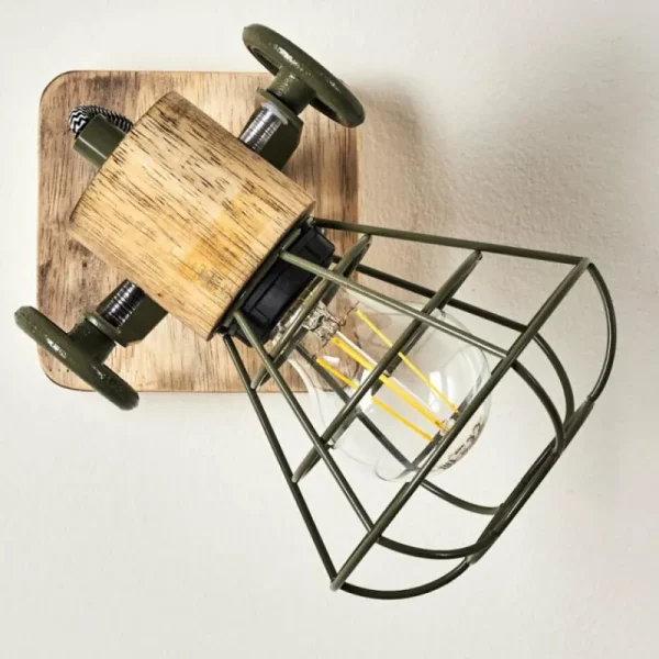 hofstein Applique murale Nifun Vert, 1 lumière* Lampes Modernes