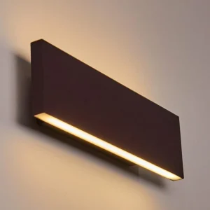 hofstein Applique murale Obion LED Rouille, 2 lumières* Lampes Modernes