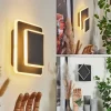 hofstein Applique murale Orchaise LED Noir, Blanc, 1 lumière* Lampes Modernes