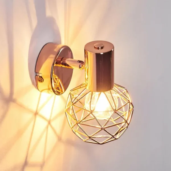 hofstein Applique murale Palmira Cuivre, 1 lumière* Lampes Modernes