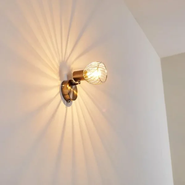 hofstein Applique murale Parado Nickel mat, 1 lumière* Lampes Modernes