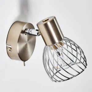 hofstein Applique murale Parado Nickel mat, 1 lumière* Lampes Modernes