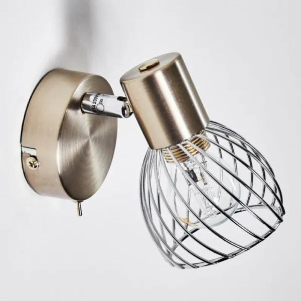 hofstein Applique murale Parado Nickel mat, 1 lumière* Lampes Modernes