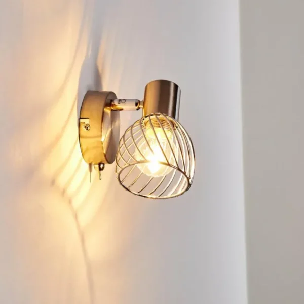 hofstein Applique murale Parado Nickel mat, 1 lumière* Lampes Modernes