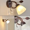 hofstein Applique murale Peccia Rouille, 1 lumière* Lampes En Verre