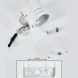 hofstein Applique murale Ponte Blanc, 1 lumière* Lampes Modernes