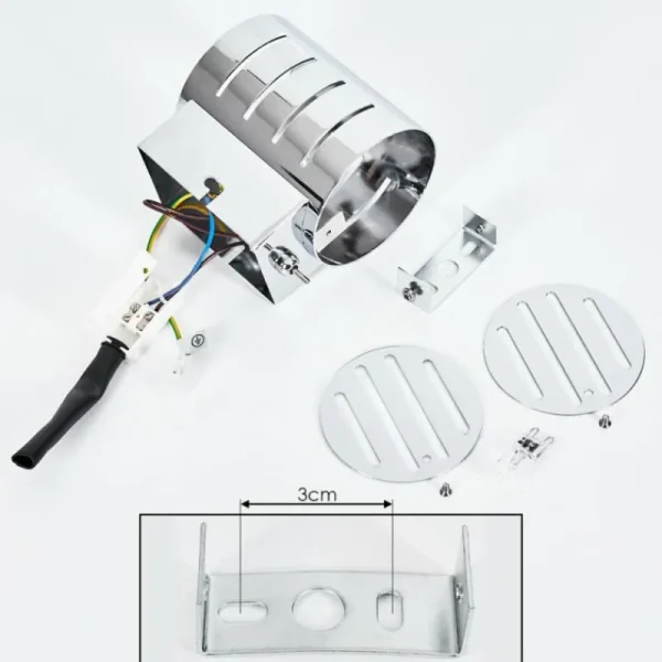 hofstein Applique murale Ponte Chrome, 1 lumière* Lampes Modernes