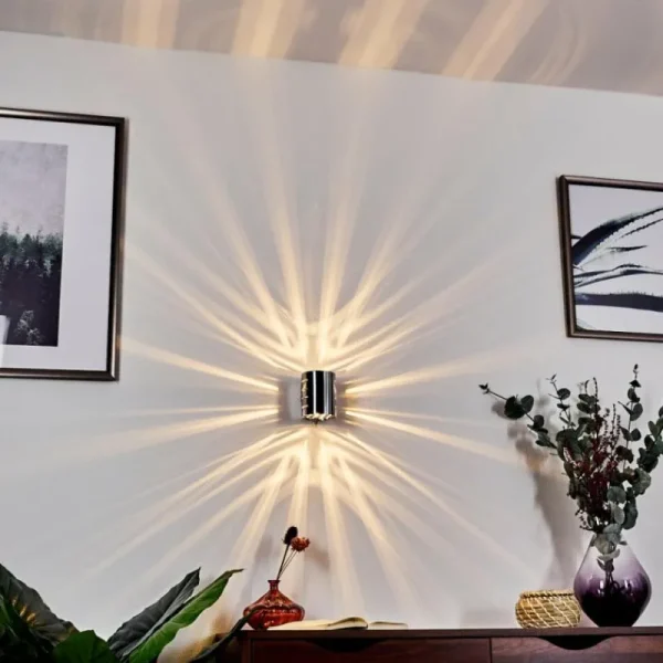 hofstein Applique murale Ponte Chrome, 1 lumière* Lampes Modernes