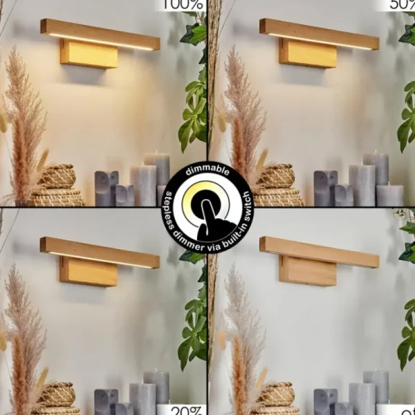 hofstein Applique murale Quines LED Écru, 1 lumière* Lampes Modernes