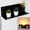 hofstein Applique murale Reftele Noir, 1 lumière* Lampes Modernes