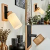 hofstein Applique murale Represita Chrome, Écru, Noir, 1 lumière* Lampes Modernes