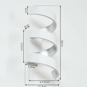 hofstein Applique murale Rezat LED Blanc, 3 lumières* Lampes Modernes