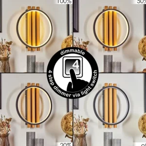 hofstein Applique murale Rodekro LED Écru, Noir, 1 lumière* Lampes Modernes