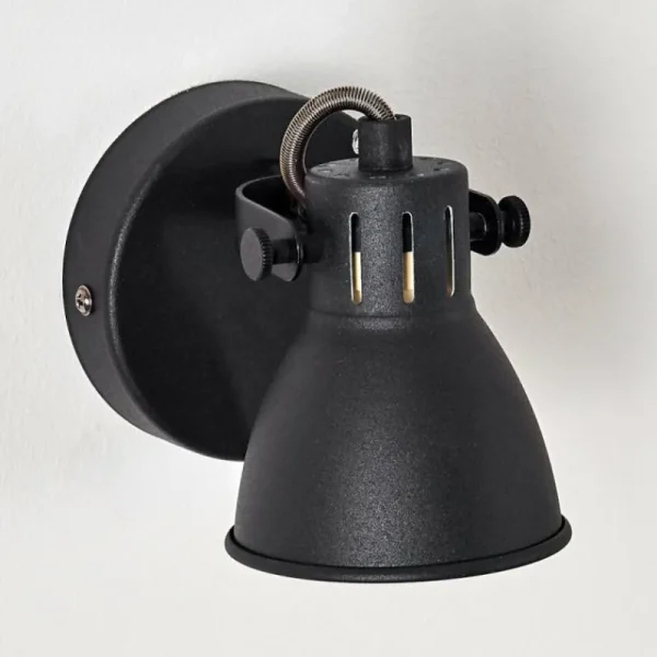 hofstein Applique murale Salinas Noir, 1 lumière* Lampes Modernes