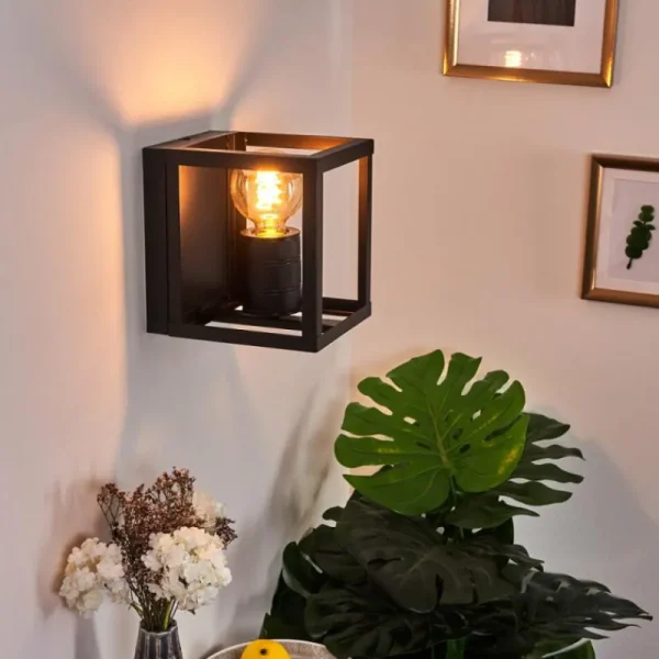 hofstein Applique murale Salla Noir, 1 lumière* Lampes Modernes