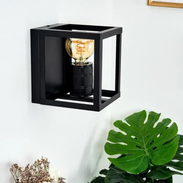 hofstein Applique murale Salla Noir, 1 lumière* Lampes Modernes