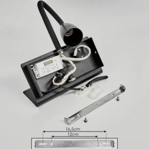 hofstein Applique murale Sarnen Noir, 1 lumière* Lampes Modernes