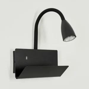 hofstein Applique murale Sarnen Noir, 1 lumière* Lampes Modernes