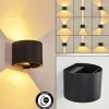 hofstein Applique murale Strandaa LED Noir, 2 lumières* Lampes Modernes