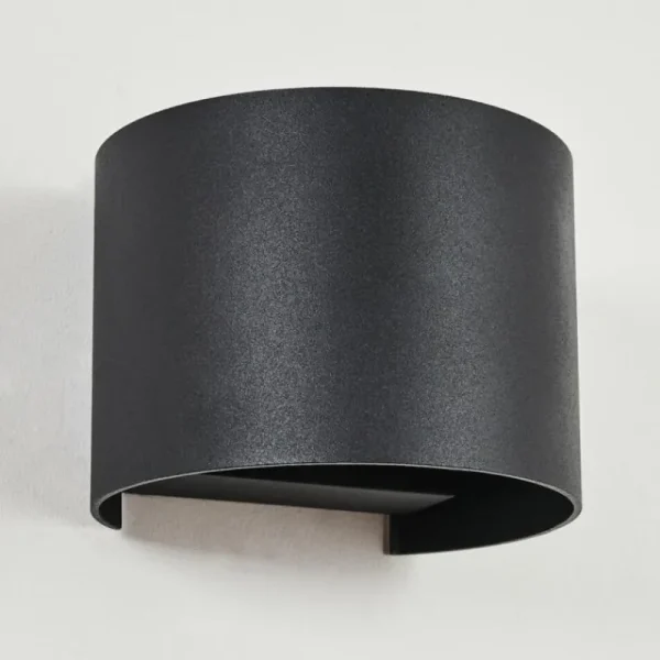 hofstein Applique murale Strandaa LED Noir, 2 lumières* Lampes Modernes
