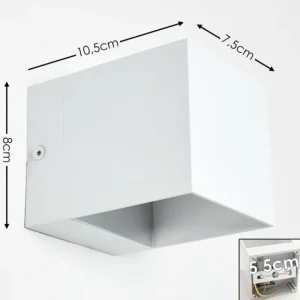 hofstein Applique murale Svanskog Blanc, 1 lumière* Lampes Modernes