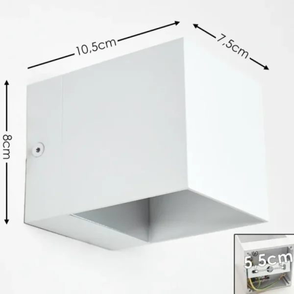 hofstein Applique murale Svanskog Blanc, 1 lumière* Lampes Modernes