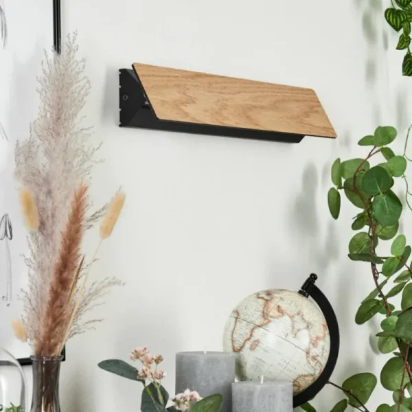 hofstein Applique murale Syar LED Noir, 1 lumière* Lampes Modernes