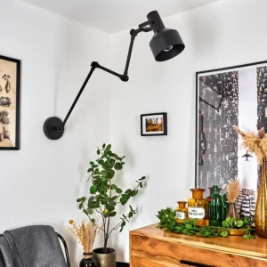 hofstein Applique murale Tablazos Noir, 1 lumière* Lampes Modernes